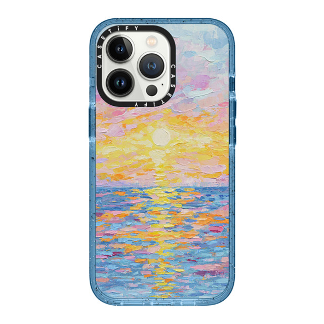 Ann Marie Coolick x CASETiFY iPhone 13 Pro ケース Nature,Fine Art ベイビーブルー インパクトケース MagSafe対応 Frosted Sunset Father's Day Ann Marie Coolick x CASETiFY iPhone 13 Pro ケース Nature,Fine Art ベイビーブルー インパクトケース MagSafe対応 Frosted Sunset Father's Day