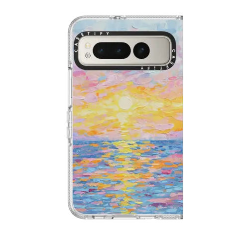 Pixel Fold - Frosted Sunset