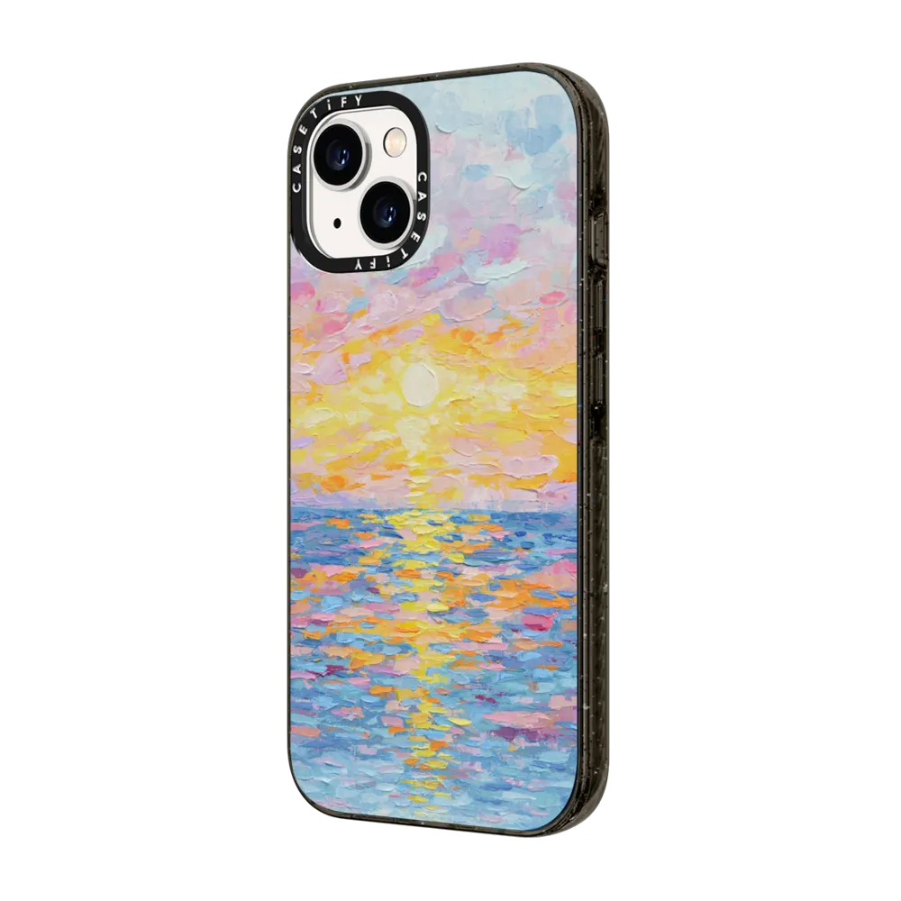 Impact iPhone 14 Case MagSafe Compatible - Frosted Sunset