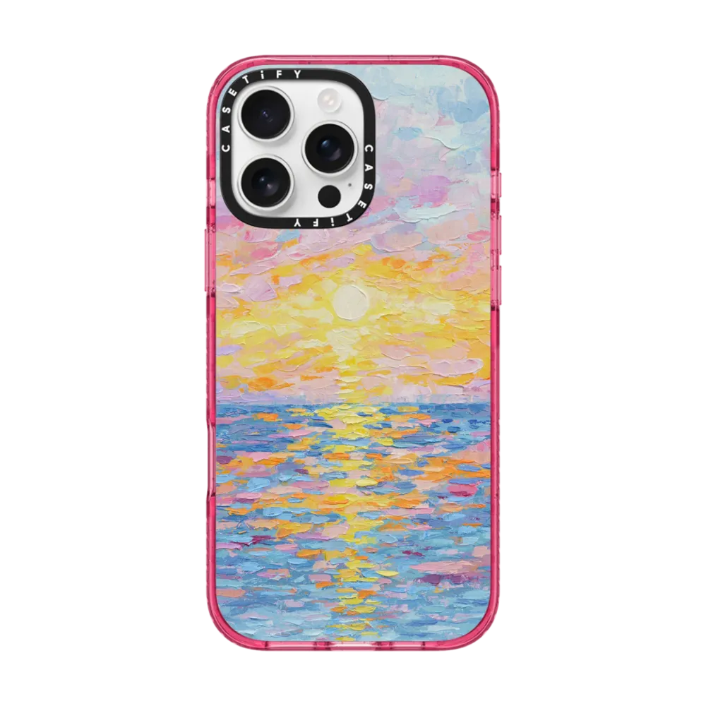 Impact iPhone 16 Pro Max Case MagSafe Compatible - Frosted Sunset