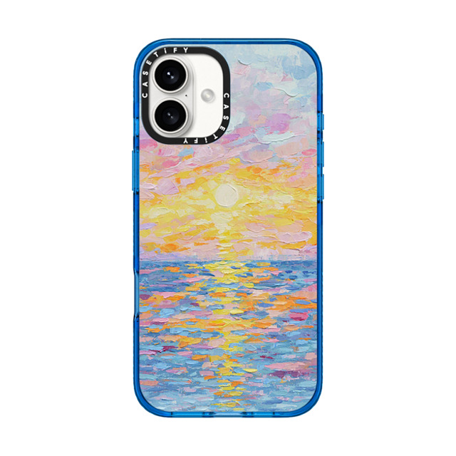 Ann Marie Coolick x CASETiFY iPhone 16 Plus ケース Nature,Fine Art スカイブルー インパクトケース Frosted Sunset Father's Day Ann Marie Coolick x CASETiFY iPhone 16 Plus ケース Nature,Fine Art スカイブルー インパクトケース Frosted Sunset Father's Day
