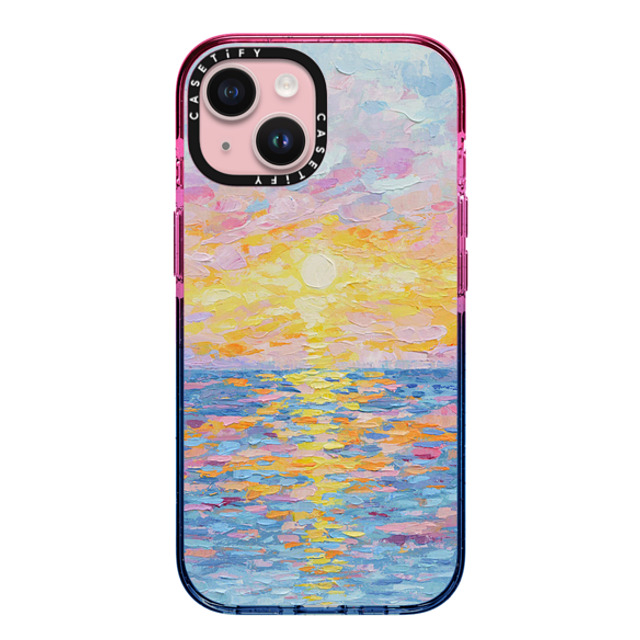 Ann Marie Coolick x CASETiFY iPhone 15 Case Nature,Fine Art Cotton Candy インパクトケース Frosted Sunset Mother's Day Ann Marie Coolick x CASETiFY iPhone 15 Case Nature,Fine Art Cotton Candy インパクトケース Frosted Sunset Mother's Day