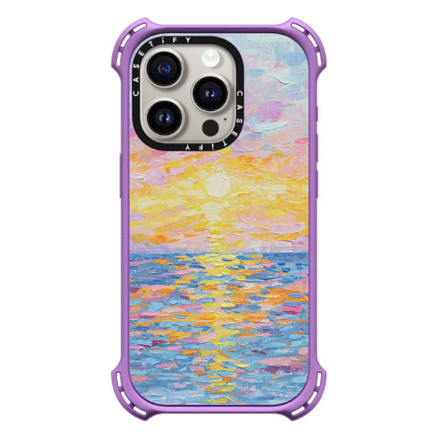 Ann Marie Coolick x CASETiFY iPhone 15 Pro Case Nature,Fine Art Matte Purple バウンスケース Frosted Sunset Mother's Day Ann Marie Coolick x CASETiFY iPhone 15 Pro Case Nature,Fine Art Matte Purple バウンスケース Frosted Sunset Mother's Day
