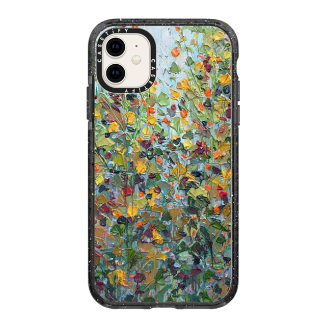 Ann Marie Coolick x CASETiFY iPhone 11 ケース ブラック インパクトケース Backyard Maple