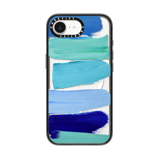 Ann Marie Coolick x CASETiFY iPhone 16e Case Fine Art Black Impact Case MagSafe Compatible Ocean Blues Back to School Ann Marie Coolick x CASETiFY iPhone 16e Case Fine Art Black Impact Case MagSafe Compatible Ocean Blues Back to School