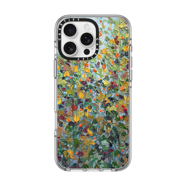 Ann Marie Coolick x CASETiFY iPhone 16 Pro Max ケース クリア クリア ケース MagSafe対応 Backyard Maple