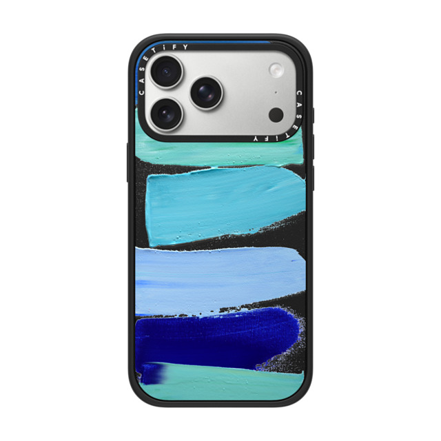 Ann Marie Coolick x CASETiFY iPhone 17 Pro Max ケース Fine Art マットブラック インパクトケース MagSafe対応 Ocean Blues Ann Marie Coolick x CASETiFY iPhone 17 Pro Max ケース Fine Art マットブラック インパクトケース MagSafe対応 Ocean Blues
