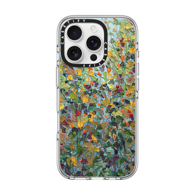 Ann Marie Coolick x CASETiFY iPhone 16 Pro ケース クリア クリア ケース MagSafe対応 Backyard Maple