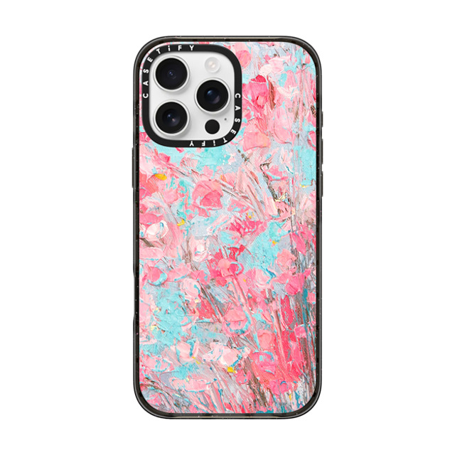 Ann Marie Coolick x CASETiFY iPhone 16 Pro Max Case Floral,Pastel Black Impact Case Cherry Blooms Mother's Day Ann Marie Coolick x CASETiFY iPhone 16 Pro Max Case Floral,Pastel Black Impact Case Cherry Blooms Mother's Day