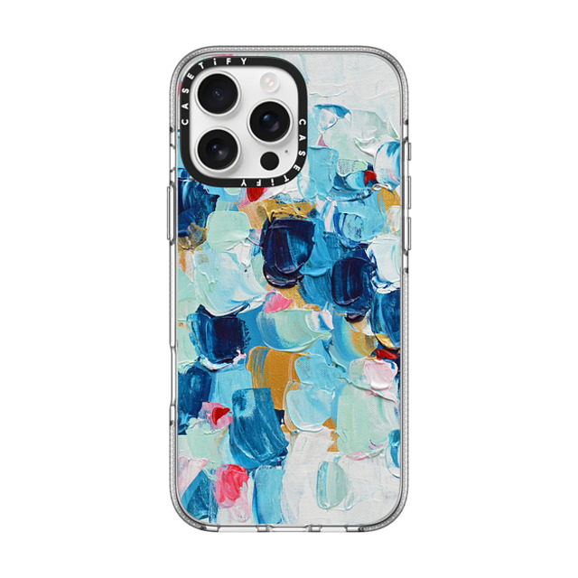 Ann Marie Coolick x CASETiFY iPhone 16 Pro Max Case Geometric,Fine Art クリア クリア ケース MagSafe対応 Wintry Azure Mother's Day Ann Marie Coolick x CASETiFY iPhone 16 Pro Max Case Geometric,Fine Art クリア クリア ケース MagSafe対応 Wintry Azure Mother's Day
