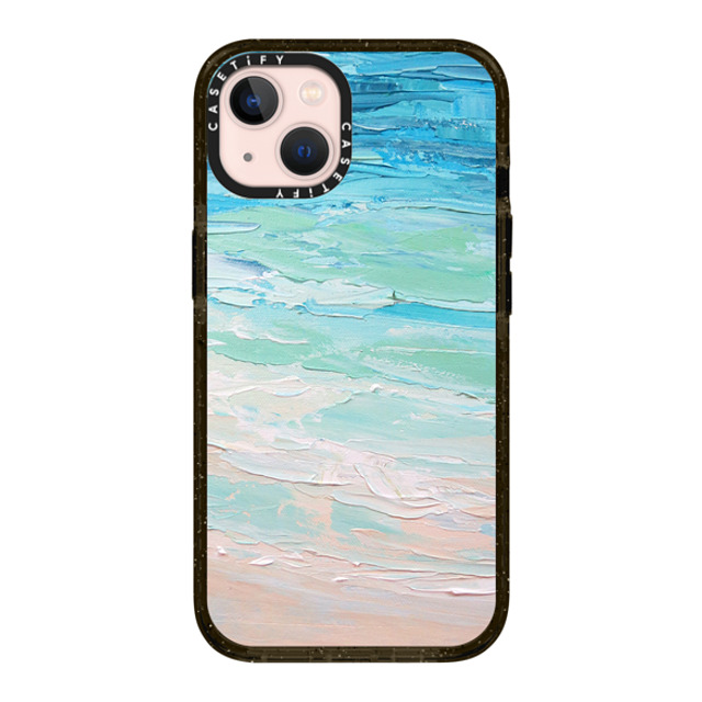 Ann Marie Coolick x CASETiFY iPhone 13 ケース ブラック インパクトケース Ocean Tides