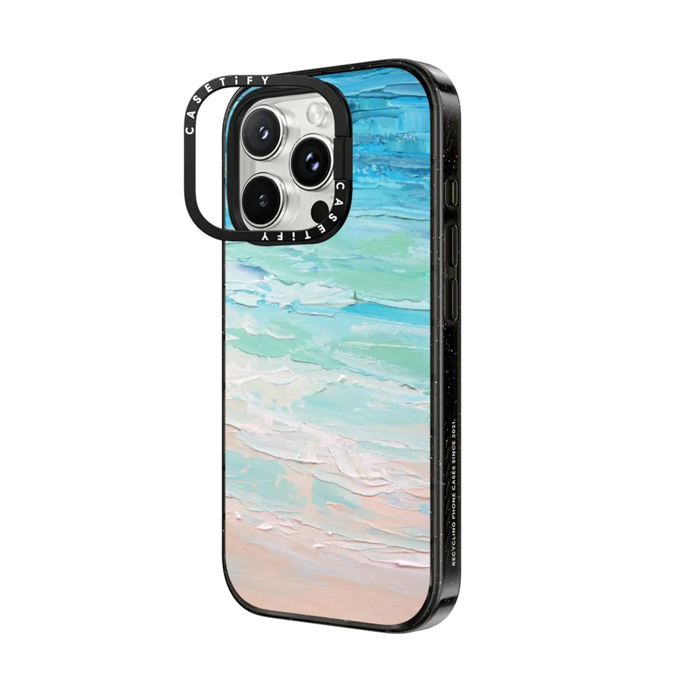 Impact Ring Stand iPhone 16 Pro Max Case MagSafe Compatible - Ocean Tides