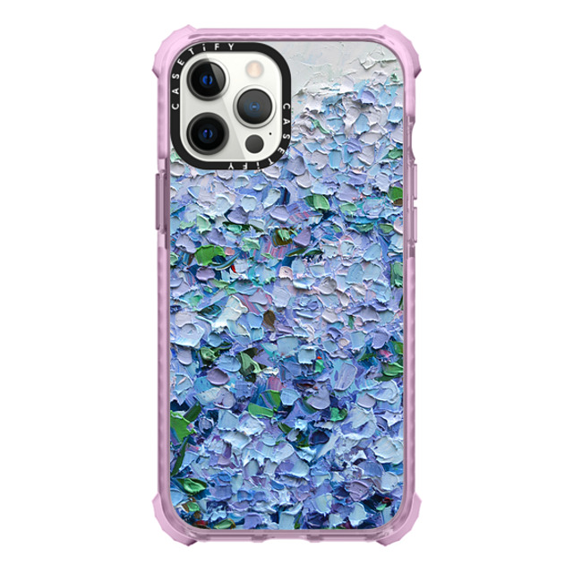 Ann Marie Coolick x CASETiFY iPhone 12 Pro Max Case パープル ウルトラインパクトケース Nantucket Blue Hydrangeas Ann Marie Coolick x CASETiFY iPhone 12 Pro Max Case パープル ウルトラインパクトケース Nantucket Blue Hydrangeas