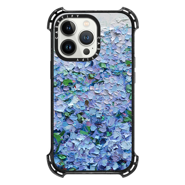 Ann Marie Coolick x CASETiFY iPhone 13 Pro ケース Floral,Fine Art Triple Black バウンスケース Nantucket Blue Hydrangeas Back to School Ann Marie Coolick x CASETiFY iPhone 13 Pro ケース Floral,Fine Art Triple Black バウンスケース Nantucket Blue Hydrangeas Back to School