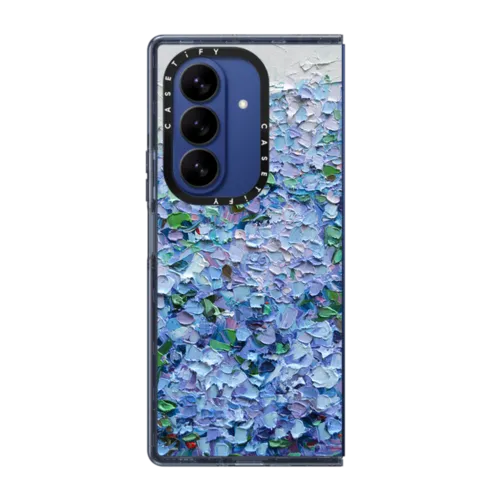 Galaxy Z Fold7 - Nantucket Blue Hydrangeas