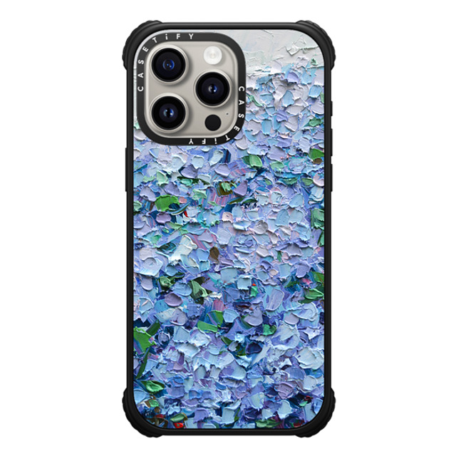 Ann Marie Coolick x CASETiFY iPhone 15 Pro Max Case Matte Black ウルトラ インパクトケース MagSafe 対応 Nantucket Blue Hydrangeas Ann Marie Coolick x CASETiFY iPhone 15 Pro Max Case Matte Black ウルトラ インパクトケース MagSafe 対応 Nantucket Blue Hydrangeas