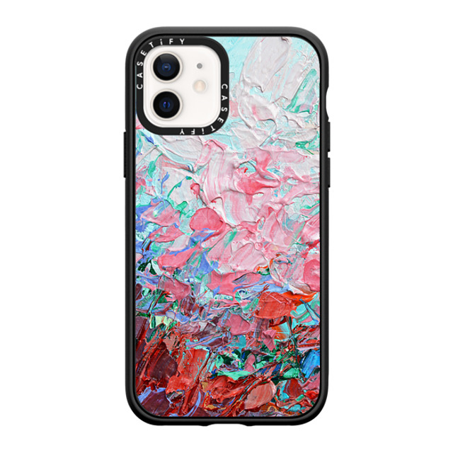 Ann Marie Coolick x CASETiFY iPhone 12 ケース Floral,Fine Art マットブラック インパクトケース Hydrangea Garden Back to School Ann Marie Coolick x CASETiFY iPhone 12 ケース Floral,Fine Art マットブラック インパクトケース Hydrangea Garden Back to School