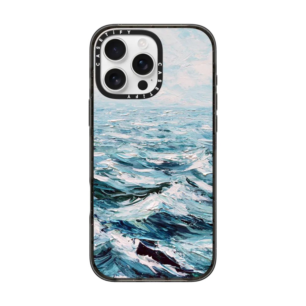 Impact iPhone 16 Pro Max Case MagSafe Compatible - Deep Blue Sea