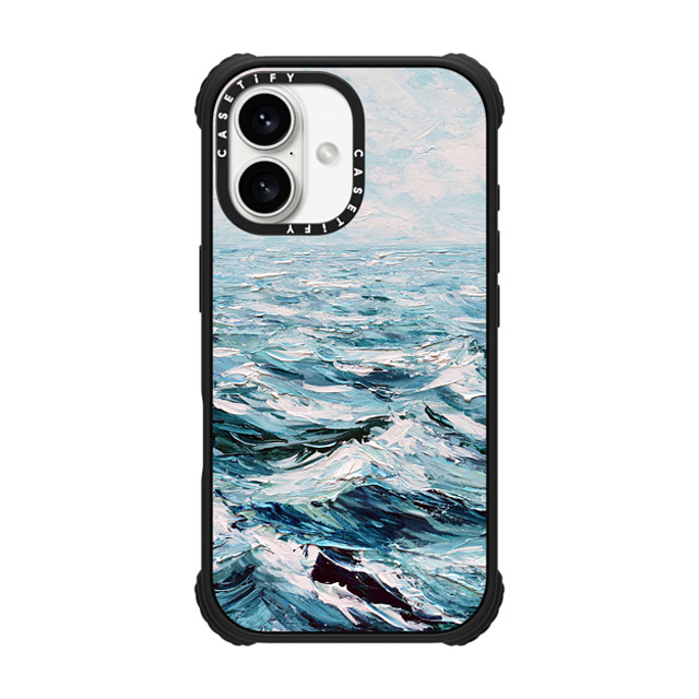 Ann Marie Coolick x CASETiFY iPhone 16 Case Matte Black ウルトラ インパクトケース MagSafe 対応 Deep Blue Sea Ann Marie Coolick x CASETiFY iPhone 16 Case Matte Black ウルトラ インパクトケース MagSafe 対応 Deep Blue Sea