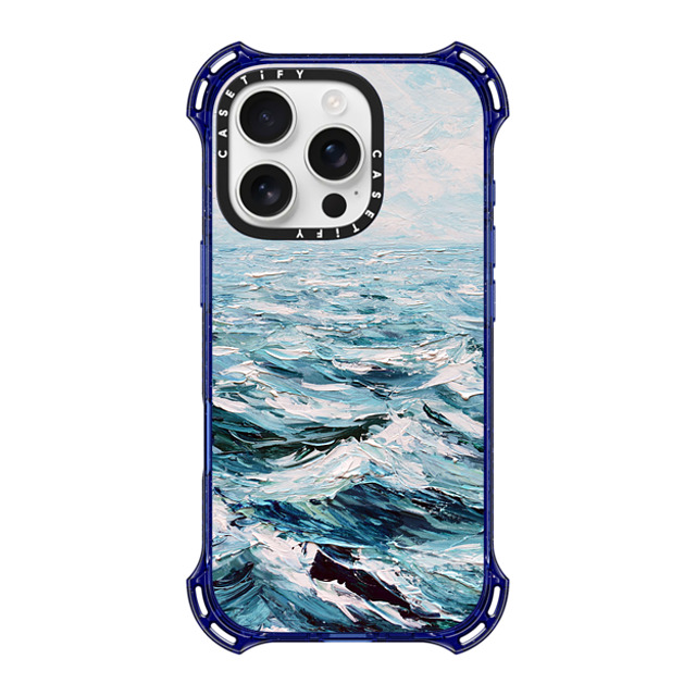 Ann Marie Coolick x CASETiFY iPhone 16 Pro Case コバルトブルー バウンスケース Deep Blue Sea Ann Marie Coolick x CASETiFY iPhone 16 Pro Case コバルトブルー バウンスケース Deep Blue Sea