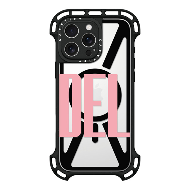 CASETiFY iPhone 16 Pro Max Case Black ウルトラ バウンスケース MagSafe対応 Custom Case - adela CASETiFY iPhone 16 Pro Max Case Black ウルトラ バウンスケース MagSafe対応 Custom Case - adela
