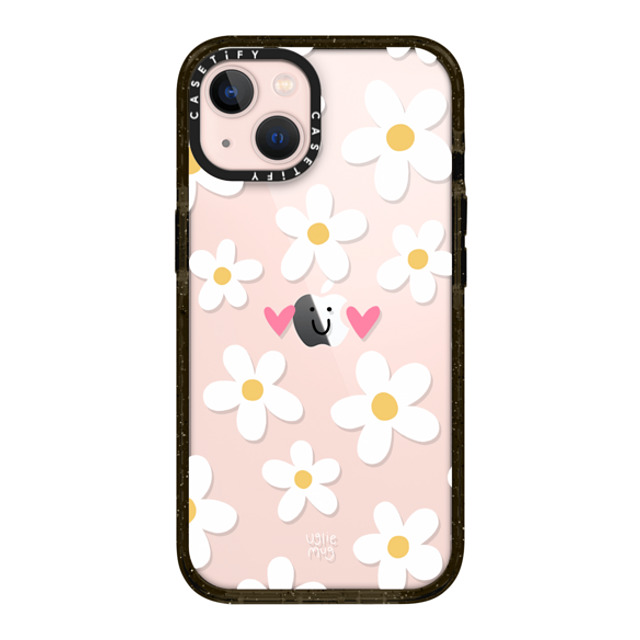 Uglie Mug x CASETiFY iPhone 13 ケース ブラック インパクトケース Uglie Mug Bloom