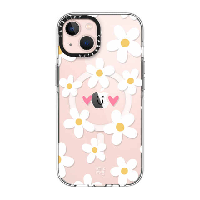 Uglie Mug x CASETiFY iPhone 13 ケース クリア クリア ケース MagSafe対応 Uglie Mug Bloom