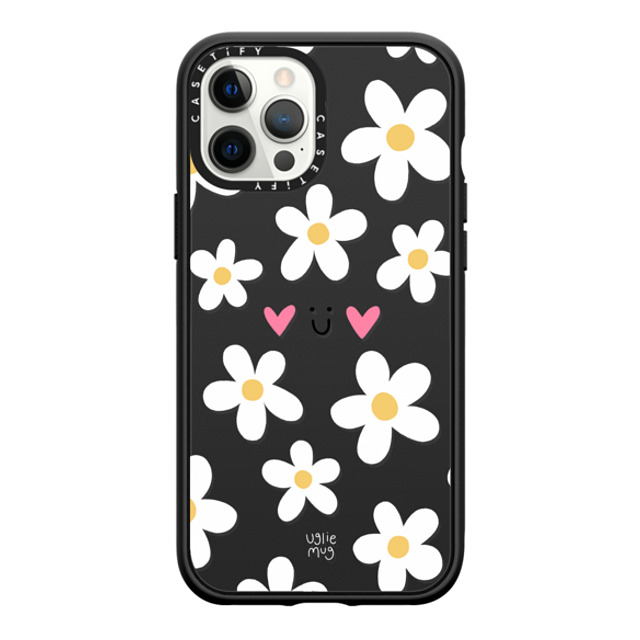 Uglie Mug x CASETiFY iPhone 12 Pro Max Case Floral,Cartoon マットブラック インパクトケース MagSafe対応 Uglie Mug Bloom Mother's Day Uglie Mug x CASETiFY iPhone 12 Pro Max Case Floral,Cartoon マットブラック インパクトケース MagSafe対応 Uglie Mug Bloom Mother's Day