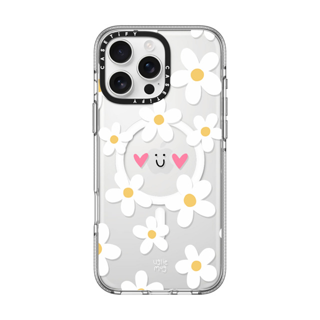 Uglie Mug x CASETiFY iPhone 16 Pro Max ケース クリア クリア ケース MagSafe対応 Uglie Mug Bloom