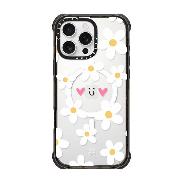 Uglie Mug x CASETiFY iPhone 16 Pro Max Case Black ウルトラ インパクトケース MagSafe 対応 Uglie Mug Bloom Uglie Mug x CASETiFY iPhone 16 Pro Max Case Black ウルトラ インパクトケース MagSafe 対応 Uglie Mug Bloom