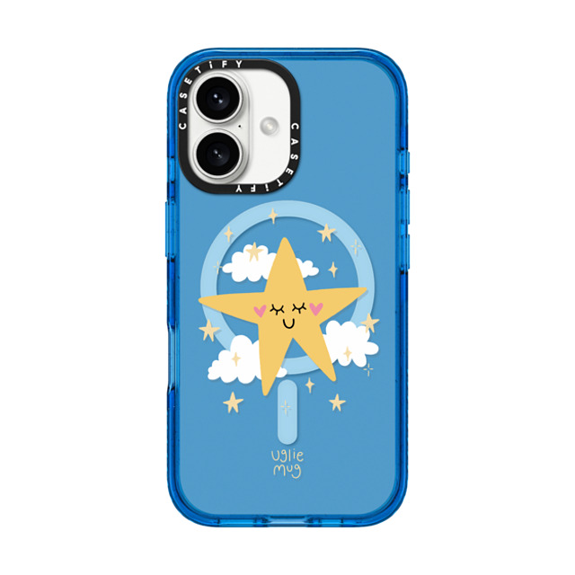Uglie Mug x CASETiFY iPhone 16 Case スカイブルー Impact Case MagSafe Compatible Uglie Mug Dreamy Star Uglie Mug x CASETiFY iPhone 16 Case スカイブルー Impact Case MagSafe Compatible Uglie Mug Dreamy Star