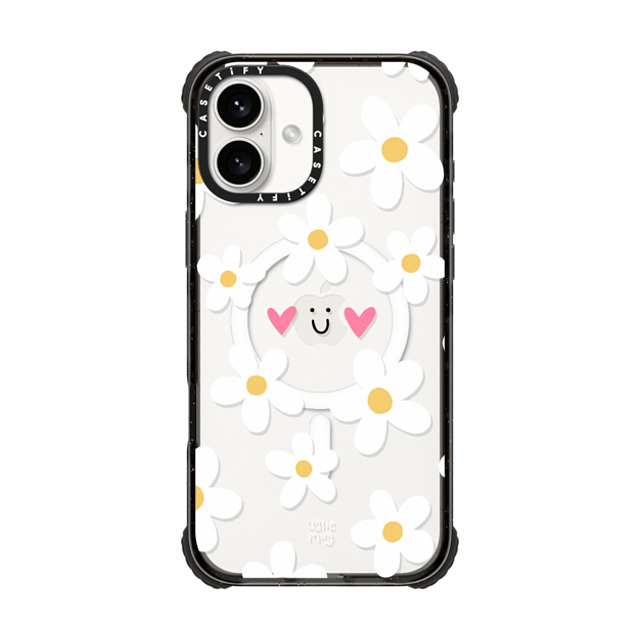 Uglie Mug x CASETiFY iPhone 16 Plus Case Floral,Cartoon Black ウルトラ インパクトケース MagSafe 対応 Uglie Mug Bloom Father's Day Uglie Mug x CASETiFY iPhone 16 Plus Case Floral,Cartoon Black ウルトラ インパクトケース MagSafe 対応 Uglie Mug Bloom Father's Day