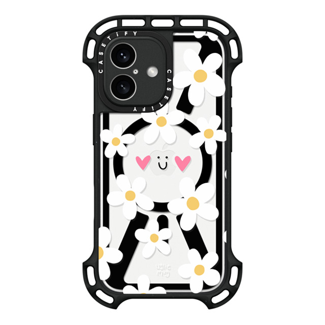 Uglie Mug x CASETiFY iPhone 16 Case Floral,Cartoon Black ウルトラ バウンスケース MagSafe対応 Uglie Mug Bloom Father's Day Uglie Mug x CASETiFY iPhone 16 Case Floral,Cartoon Black ウルトラ バウンスケース MagSafe対応 Uglie Mug Bloom Father's Day