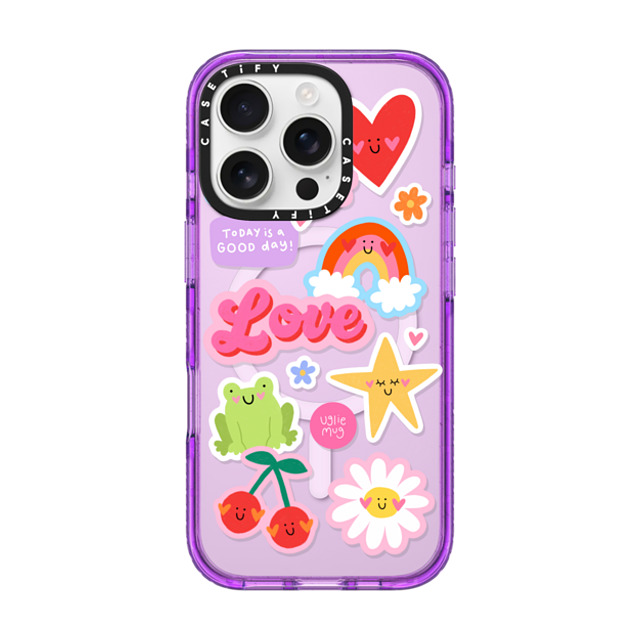 Uglie Mug x CASETiFY iPhone 16 Pro Case パープル Impact Case MagSafe Compatible Uglie Mug Stickers Uglie Mug x CASETiFY iPhone 16 Pro Case パープル Impact Case MagSafe Compatible Uglie Mug Stickers