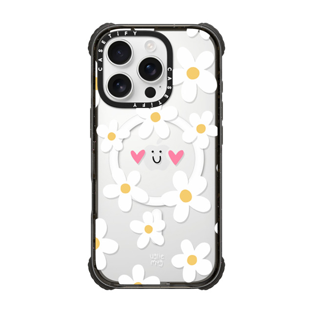 Uglie Mug x CASETiFY iPhone 16 Pro Case Black ウルトラ インパクトケース MagSafe 対応 Uglie Mug Bloom Uglie Mug x CASETiFY iPhone 16 Pro Case Black ウルトラ インパクトケース MagSafe 対応 Uglie Mug Bloom