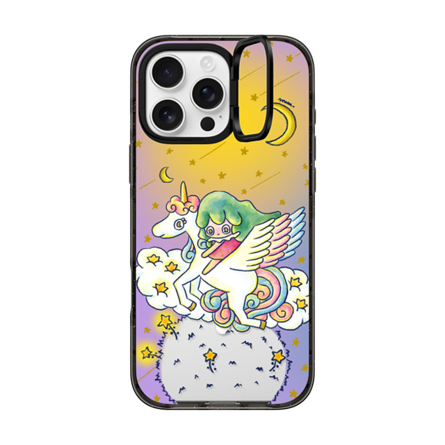 Rinkle and Friends x CASETiFY iPhone 16 Pro Max ケース Star ブラック インパクトリングスタンドケース MagSafe対応 Starborn: Rinkle's First Journey Phone Case Back to School Rinkle and Friends x CASETiFY iPhone 16 Pro Max ケース Star ブラック インパクトリングスタンドケース MagSafe対応 Starborn: Rinkle's First Journey Phone Case Back to School
