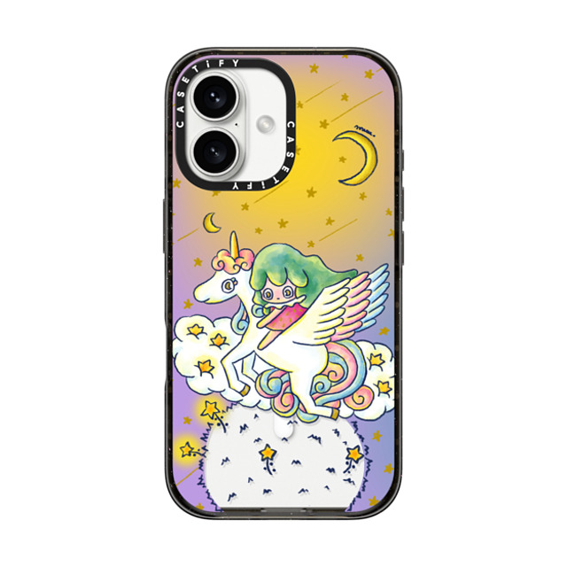 Rinkle and Friends x CASETiFY iPhone 16 ケース Star ブラック インパクトケース MagSafe対応 Starborn: Rinkle's First Journey Phone Case Back to School Rinkle and Friends x CASETiFY iPhone 16 ケース Star ブラック インパクトケース MagSafe対応 Starborn: Rinkle's First Journey Phone Case Back to School