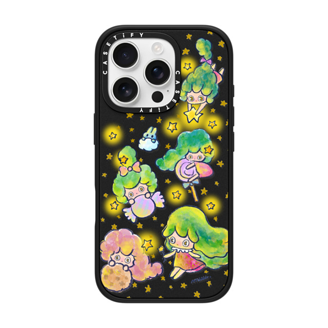 Rinkle and Friends x CASETiFY iPhone 16 Pro Case Star Matte Black Impact Case MagSafe Compatible Brilliance of Kindness Phone Case Back to School Rinkle and Friends x CASETiFY iPhone 16 Pro Case Star Matte Black Impact Case MagSafe Compatible Brilliance of Kindness Phone Case Back to School