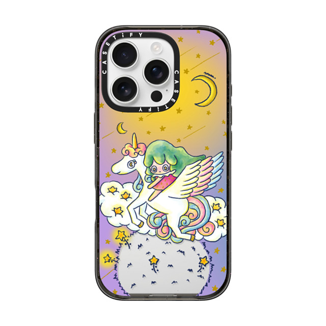 Rinkle and Friends x CASETiFY iPhone 16 Pro ケース Star ブラック インパクトケース Starborn: Rinkle's First Journey Phone Case Back to School Rinkle and Friends x CASETiFY iPhone 16 Pro ケース Star ブラック インパクトケース Starborn: Rinkle's First Journey Phone Case Back to School