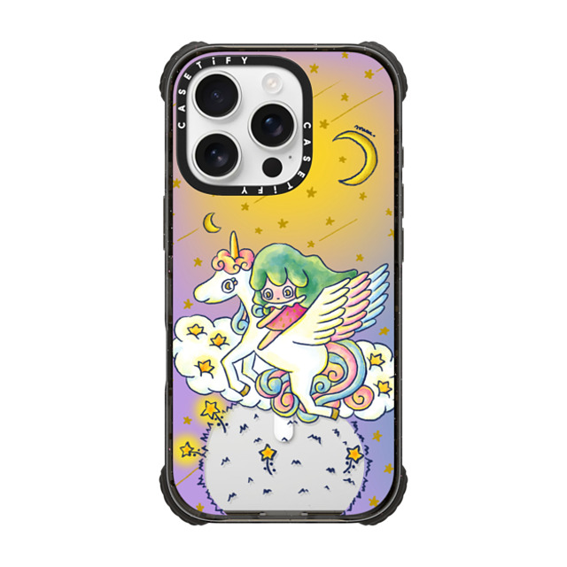 Rinkle and Friends x CASETiFY iPhone 16 Pro ケース Star ブラック ウルトラ インパクトケース MagSafe 対応 Starborn: Rinkle's First Journey Phone Case Back to School Rinkle and Friends x CASETiFY iPhone 16 Pro ケース Star ブラック ウルトラ インパクトケース MagSafe 対応 Starborn: Rinkle's First Journey Phone Case Back to School