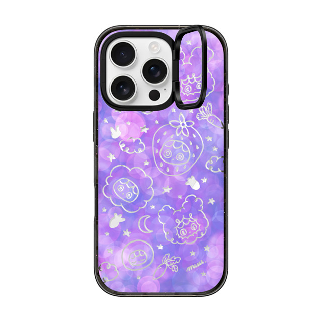 Rinkle and Friends x CASETiFY iPhone 16 Pro ケース Star ブラック インパクトリングスタンドケース MagSafe対応 Rinkle Dreamlight Rinkle Phone Case Back to School Rinkle and Friends x CASETiFY iPhone 16 Pro ケース Star ブラック インパクトリングスタンドケース MagSafe対応 Rinkle Dreamlight Rinkle Phone Case Back to School