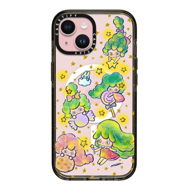 Rinkle and Friends x CASETiFY iPhone 15 ケース Star ブラック インパクトケース MagSafe対応 Brilliance of Kindness Phone Case Back to School Rinkle and Friends x CASETiFY iPhone 15 ケース Star ブラック インパクトケース MagSafe対応 Brilliance of Kindness Phone Case Back to School