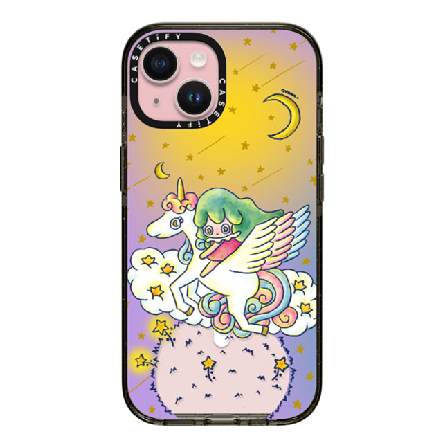 Rinkle and Friends x CASETiFY iPhone 15 ケース Star ブラック インパクトケース MagSafe対応 Starborn: Rinkle's First Journey Phone Case Back to School Rinkle and Friends x CASETiFY iPhone 15 ケース Star ブラック インパクトケース MagSafe対応 Starborn: Rinkle's First Journey Phone Case Back to School