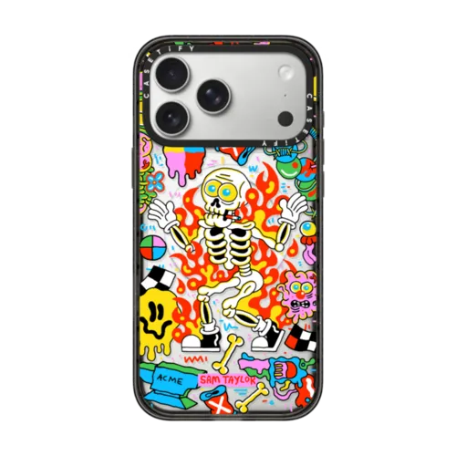 iPhone 17 Pro Max - Skeleton Fire