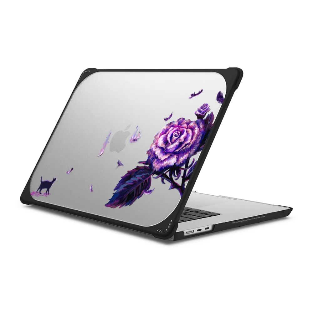 Bounce MacBook Air 15-inch (M2 - M4) Case - Midnight Rose by Mond Kim
