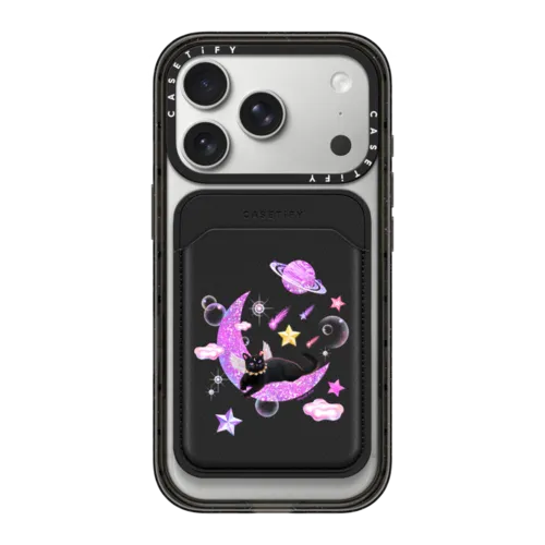 Snappy MagSafe Wallet - The Cat from Moon