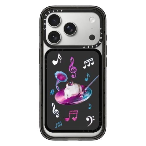 Snappy Cardholder Stand - UFO Disco Cat