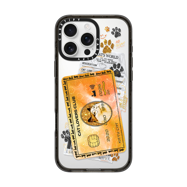 Mond Kim x CASETiFY iPhone 16 Pro Max Case Animal,Surrealism Black インパクトケース Cat Lovers Card by Mond Kim Mother's Day Mond Kim x CASETiFY iPhone 16 Pro Max Case Animal,Surrealism Black インパクトケース Cat Lovers Card by Mond Kim Mother's Day