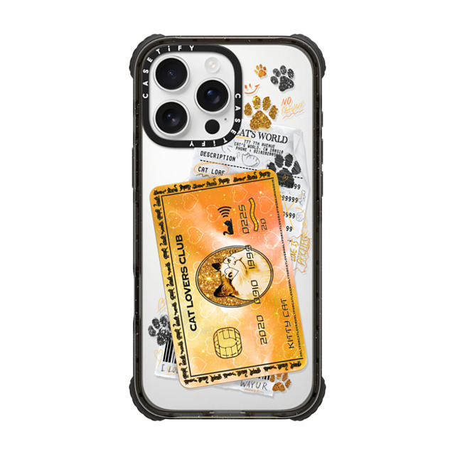 Mond Kim x CASETiFY iPhone 16 Pro Max Case Animal,Surrealism Black ウルトラ インパクトケース MagSafe 対応 Cat Lovers Card by Mond Kim Mother's Day Mond Kim x CASETiFY iPhone 16 Pro Max Case Animal,Surrealism Black ウルトラ インパクトケース MagSafe 対応 Cat Lovers Card by Mond Kim Mother's Day