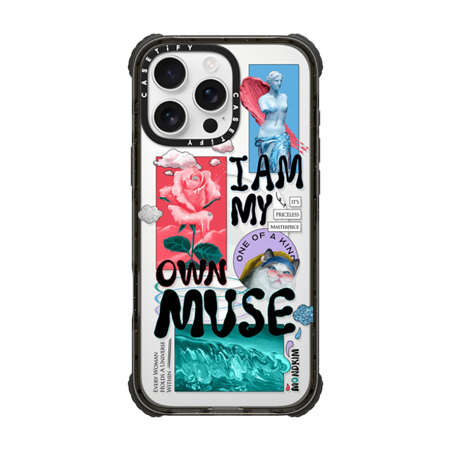 Mond Kim x CASETiFY iPhone 16 Pro Max Case Animal,Surrealism Black ウルトラ インパクトケース MagSafe 対応 Be My Muse by Mond Kim Mother's Day Mond Kim x CASETiFY iPhone 16 Pro Max Case Animal,Surrealism Black ウルトラ インパクトケース MagSafe 対応 Be My Muse by Mond Kim Mother's Day